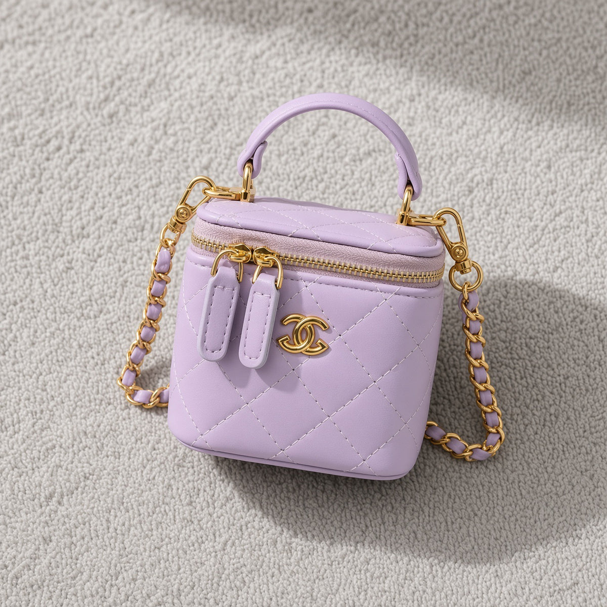 Purple Mini CC Bag