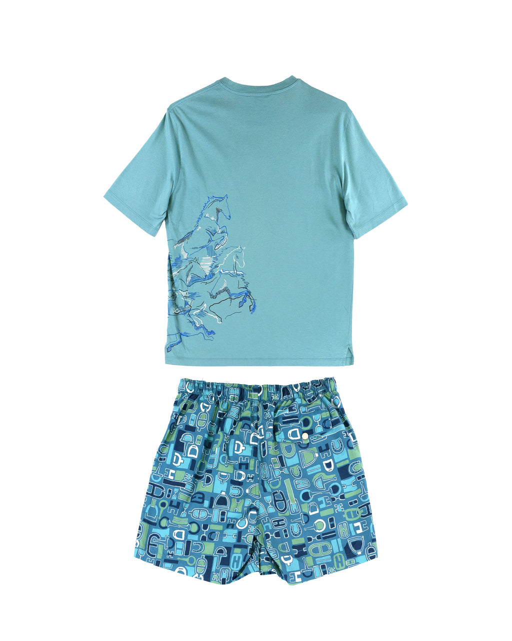 Hermes T-Shirt & Swim Shorts Set