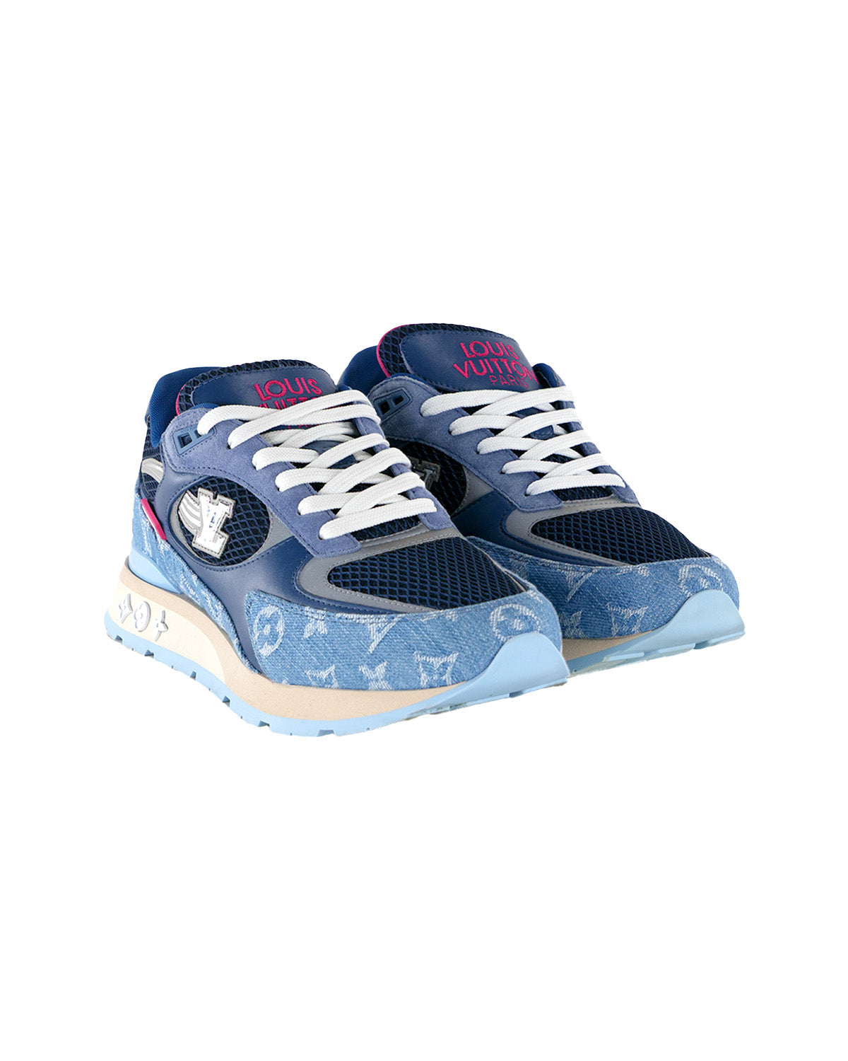 Louis Vuitton Denim Run Away Trainers