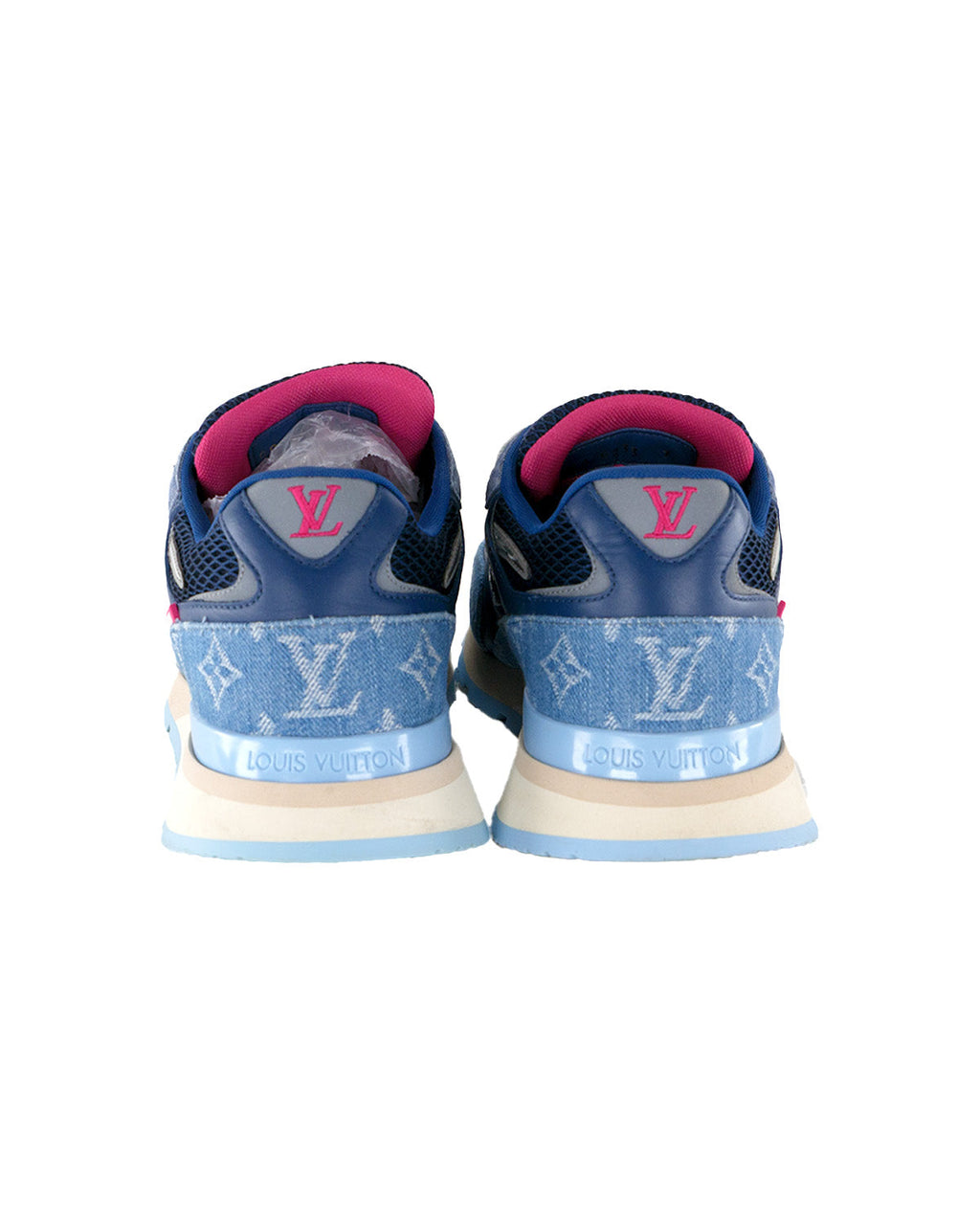 Louis Vuitton Denim Run Away Trainers