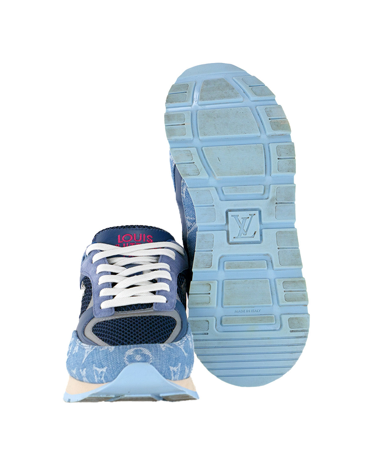 Louis Vuitton Denim Run Away Trainers