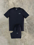 Dri Fit Black Set - T Shirt / Short