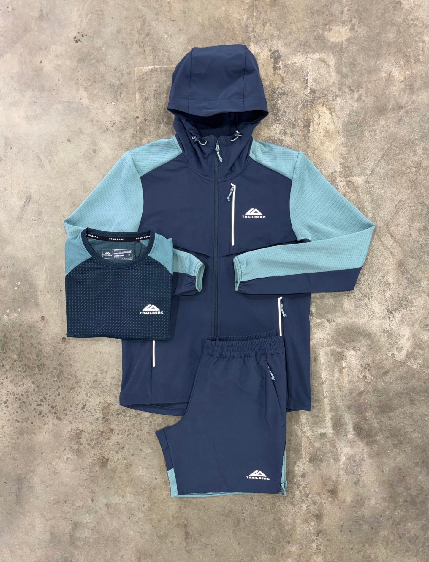 Rapid Dash 2.0 Storm Breeze 3 Piece Set - Jacket / T Shirt / Short