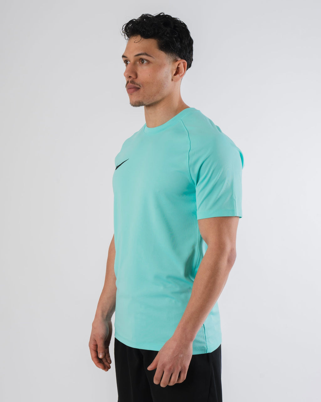 Dri Fit Turquoise / Black Set - T Shirt / Shorts