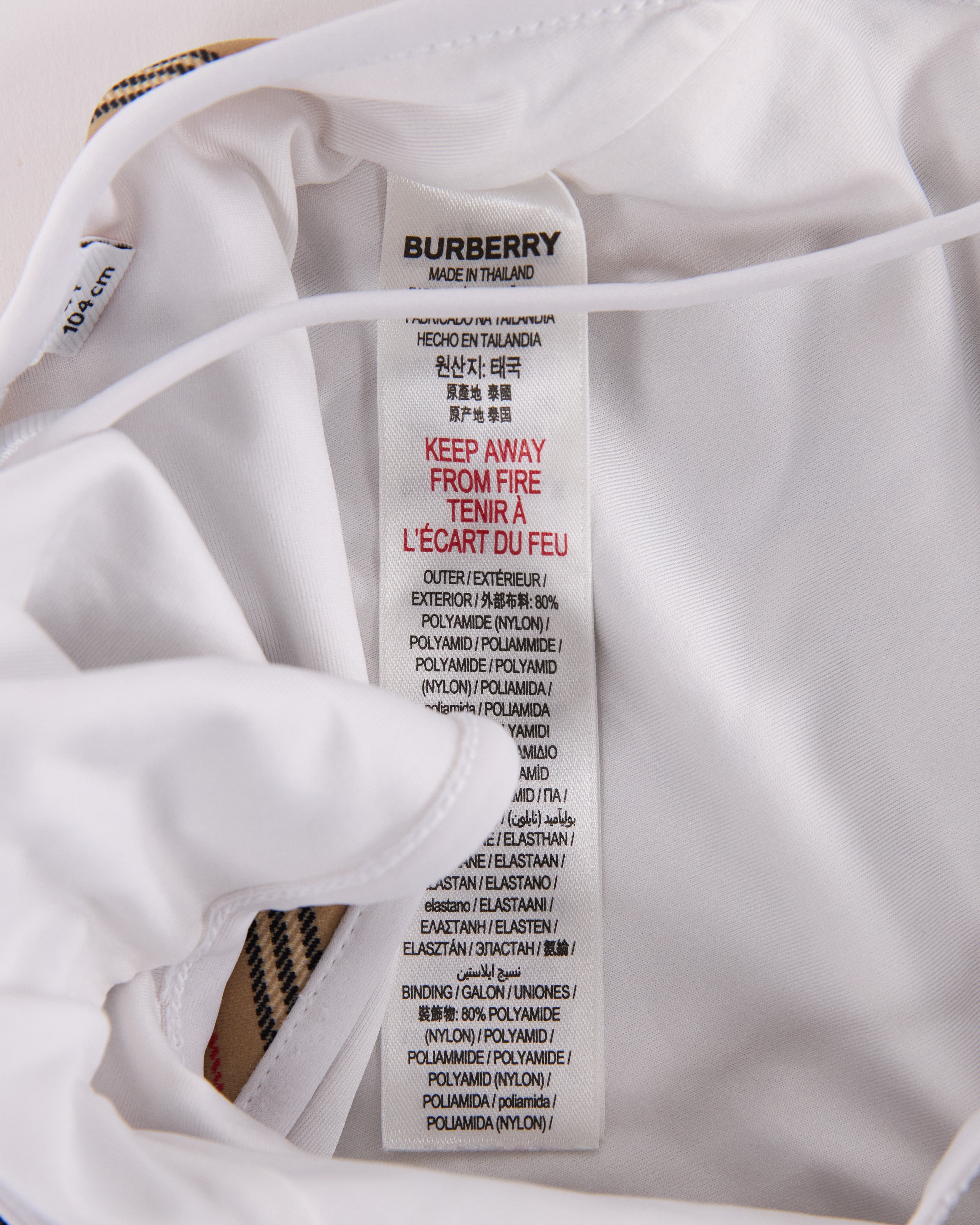 Kids Burberry Swimsuit