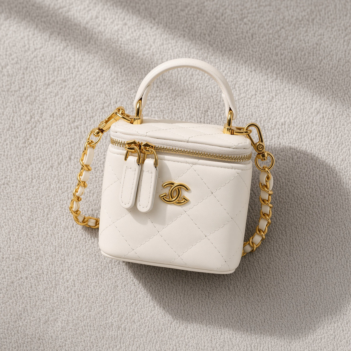 White Mini CC Bag