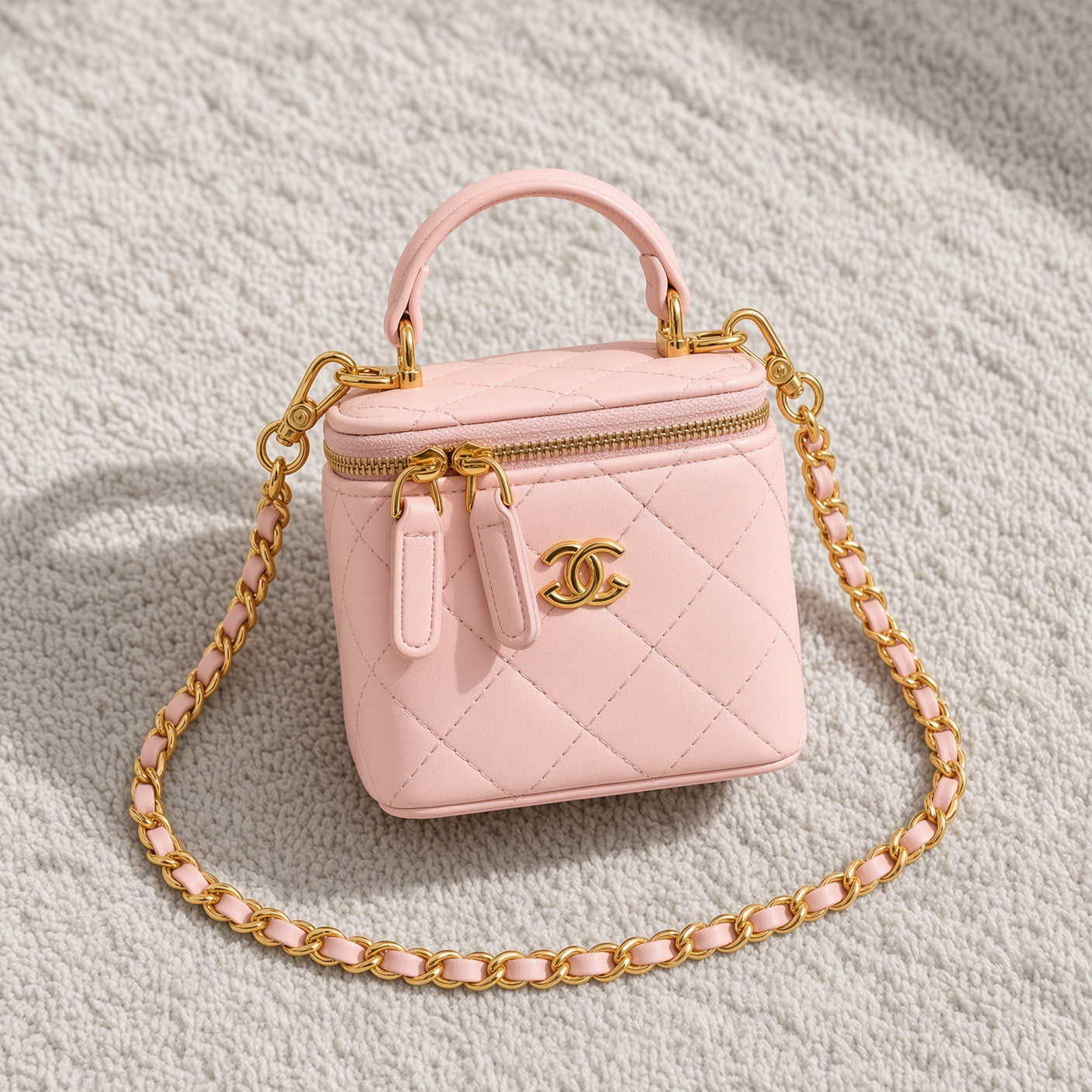 Bright Pink Mini CC Bag