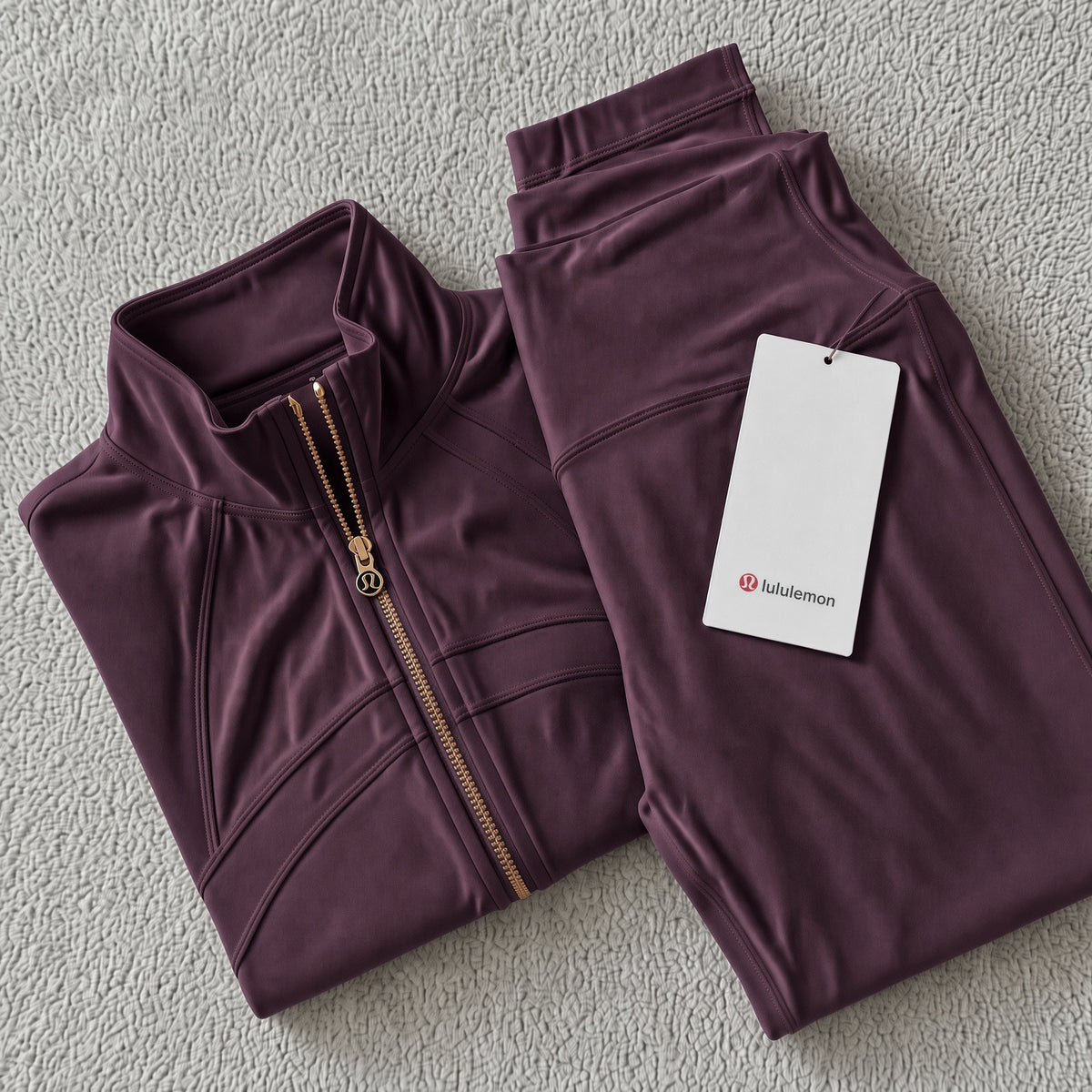 Burgundy Lululemon Set